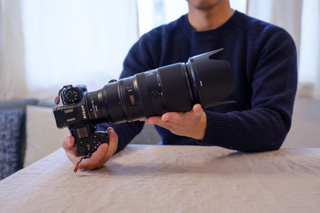 重量のあるフルサイズ機材一式を持ち出していた頃の装備写真