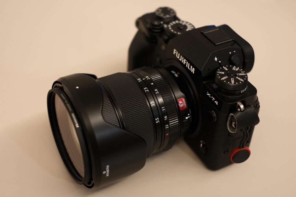FUJIFILM X-T4にXF 16-55mm F2.8 R LM WR IIを付けた写真